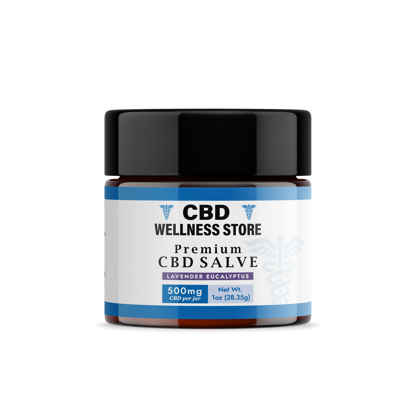 The Wellness Store 500mg Lavender Eucalyptus CBD salve