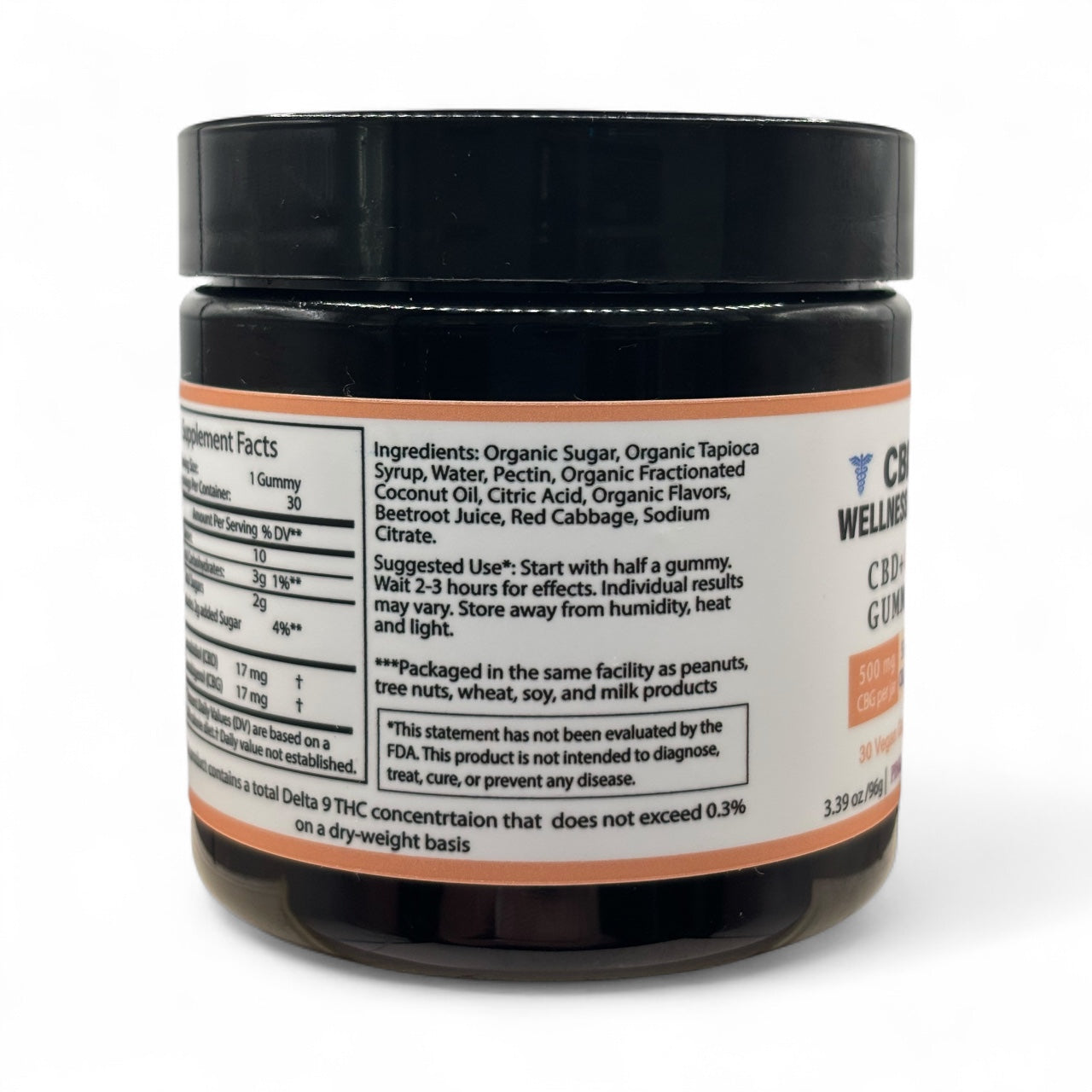 CBD & CBG Gummies Ingredients