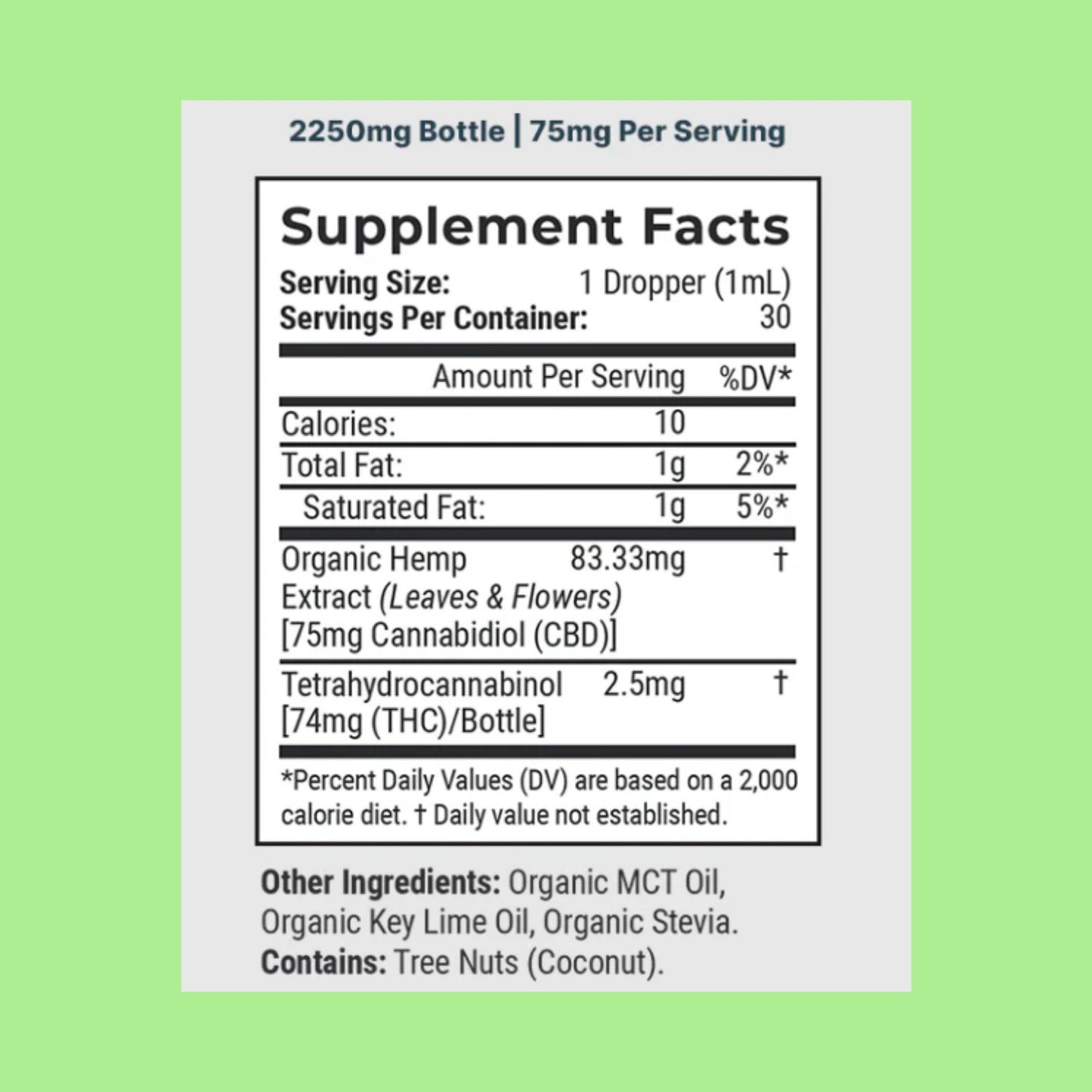 CBD tincture for sleep