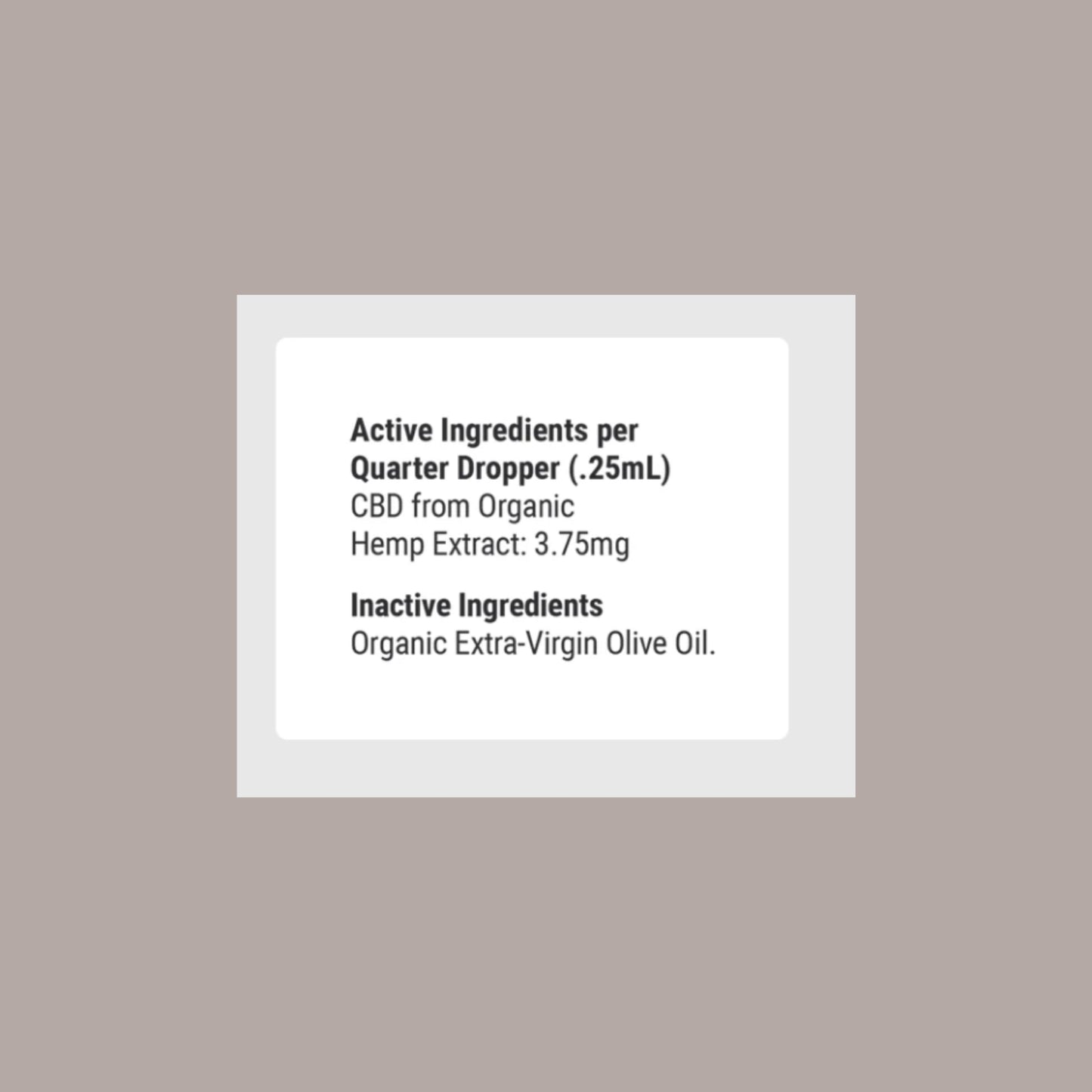 Broad Spectrum CBD Oil Pet Tincture 450mg