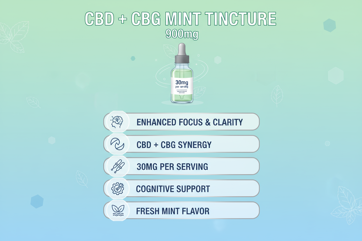 CBD CBG Mint Benefits