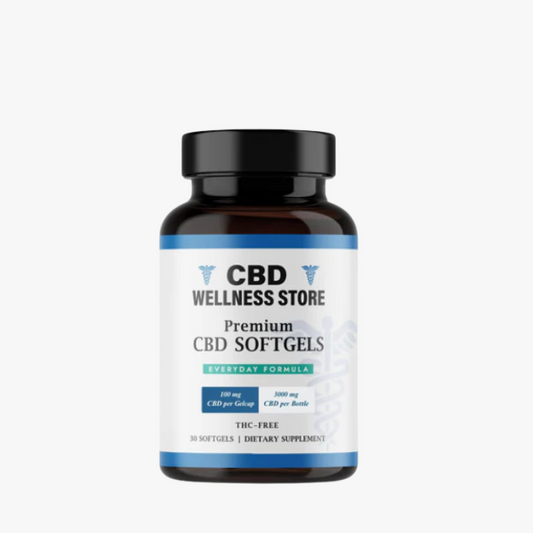 CBD Capsules - Maximum Strength 3000mg | Joint & Muscle Support