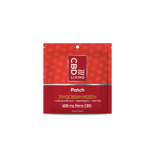 CBD Pain Patch 100mg | 96-Hour Extended Relief Transdermal Patch