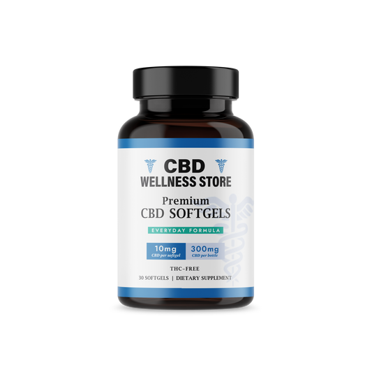 CBD Softgels 300mg – Perfect Starter Dose for Daily Wellness & Balance