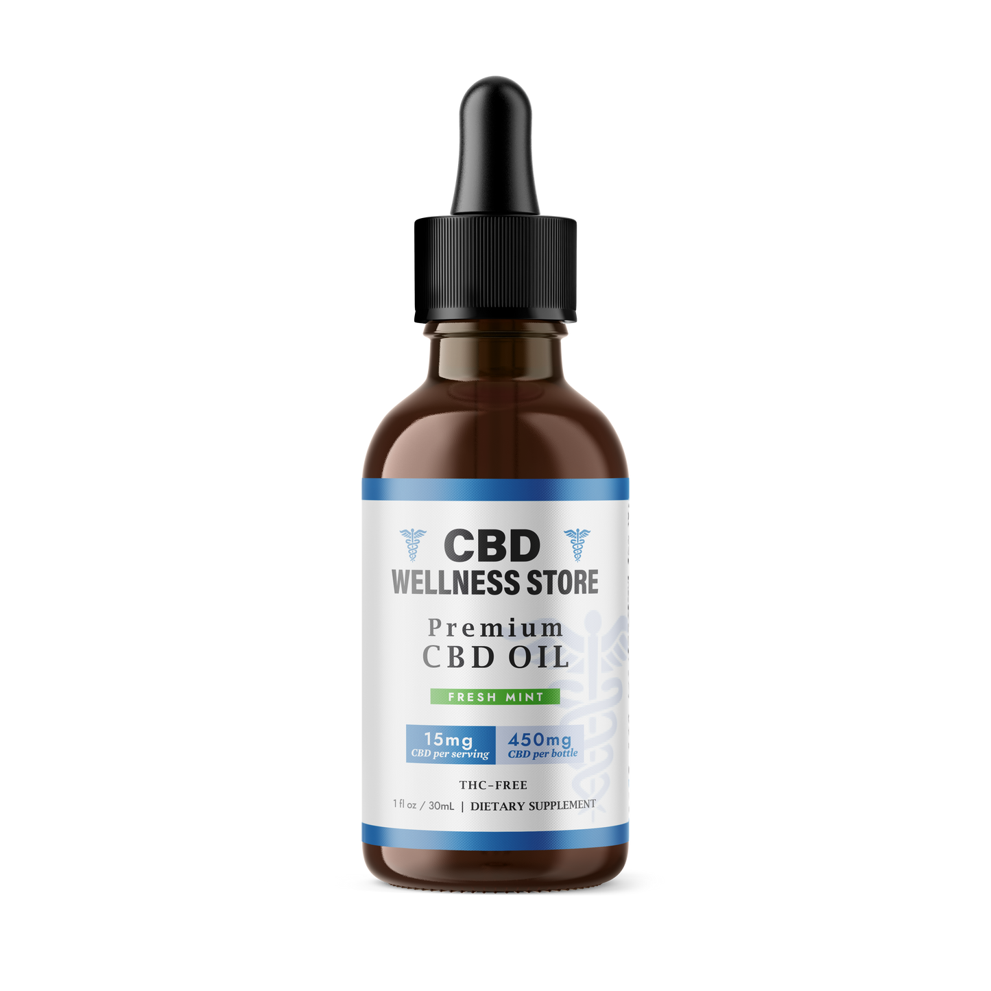 Fresh Mint CBD Oil Tincture 450mg