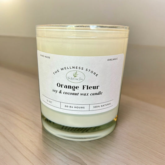 Orange Fleur Classic Candle