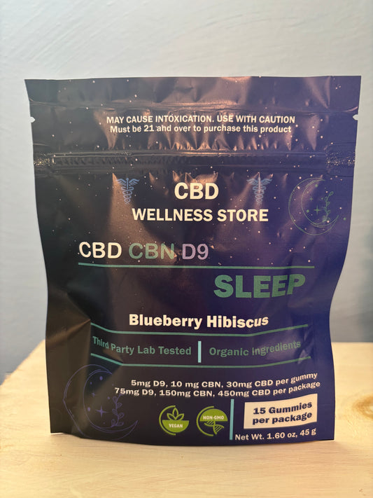 15 Pack Sleep Gummies with Delta 9, CBN & CBD