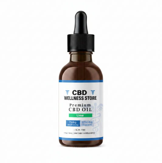 2250mg CBD Oil Lime Full spectrum tincture