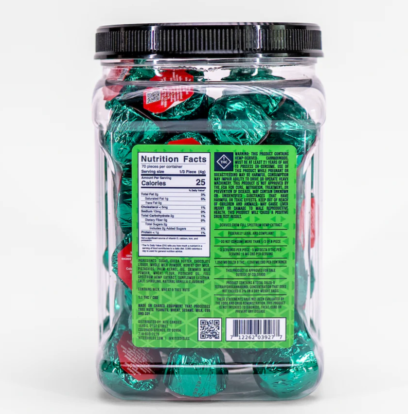 Dubai Chocolate - Premium Filled Chocolate Candy (Individual)