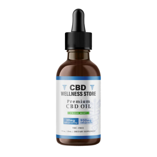 Fresh Mint CBD Oil Tincture 900mg